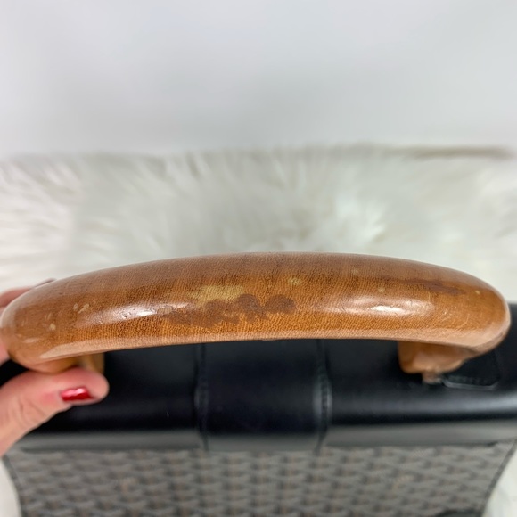 Goyard Saigon MM Black Coated Canvas Satchel - Picture 10 of 16